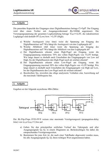 Logikbausteine Aufgabensammlung