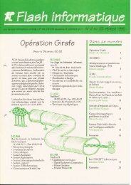 OVération Girafe - Flash informatique - EPFL