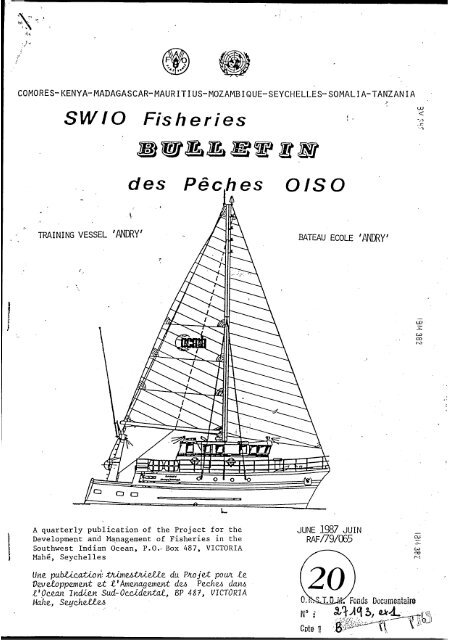 La pêche au crabe girafe : l'expérience des Seychelles = The ... - IRD