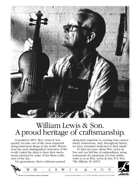 Journal of the American Viola Society Volume 10 No. 2, 1994