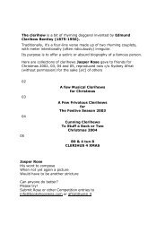 The clerihew is a bit of rhyming doggerel invented by Edmund ...