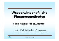 Q - Institut für Wasserwirtschaft, Hydrologie und konstruktiven ...