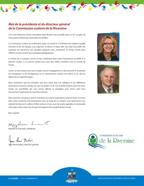 annulé - Association d'éducation préscolaire du Québec