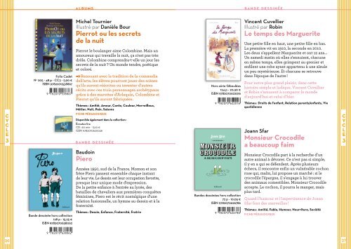 Téléchargez ce catalogue en pdf - Gallimard Jeunesse