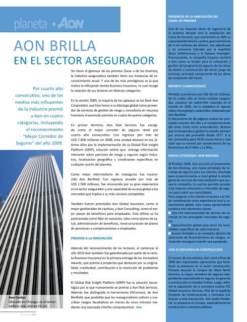 Contacto - Aon