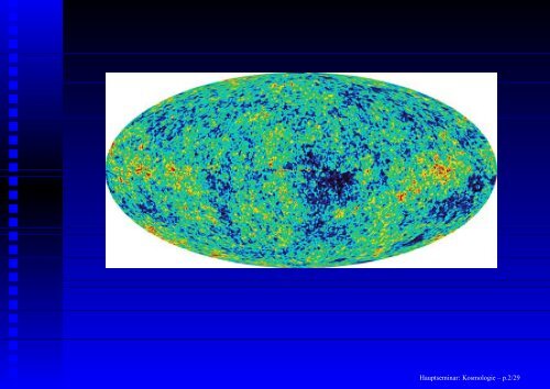 Hauptseminar: Kosmologie - Institut für Theoretische Physik der ...