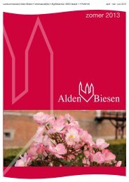 Bekijk Zomer 2013 - Landcommanderij Alden Biesen