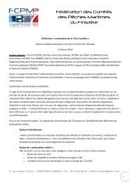 Fédération des Comités des Pêches Maritimes du Finistère