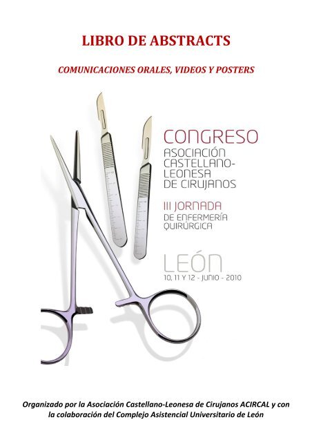 libro de abstracts - Asociación Castellano-Leonesa de Cirujanos