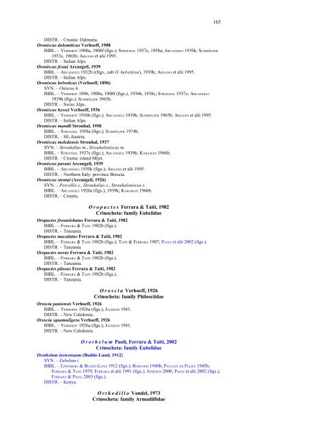 World catalog of terrestrial isopods