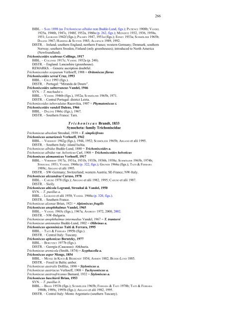World catalog of terrestrial isopods