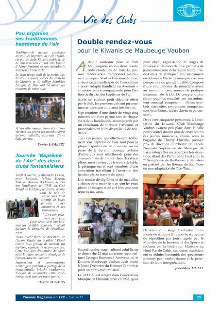 Servir les enfants du monde www.kiwanis.fr - CKPM Club Kiwanis ...