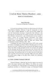 L'exil de Marie-Thérèse Humbert : entre mort et renaissance (p. 161 ...