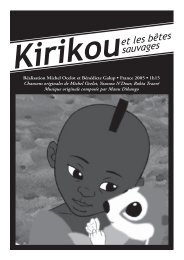 Kirikou et les bêtes sauvages - L'enfant et le 7e Art