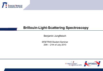 Brillouin-Light-Scattering Spectroscopy