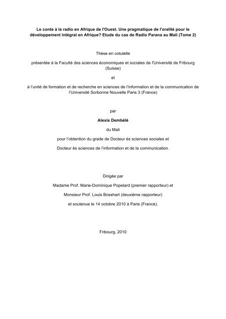 Tome 2 Pdf Ethesis Universite De Fribourg Tome 2 Pdf Ethesis Universite De Fribourg