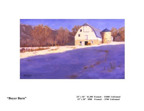 Richard Galusha Giclee Print Catalog - Wildhorse Gallery