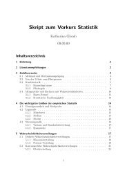 Vorkurs-Statistikskript - ITB Berlin
