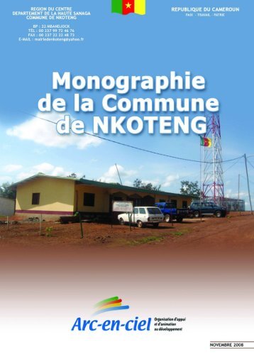 Fiche de présentation de la commune de Nkoteng - Cités Unies ...