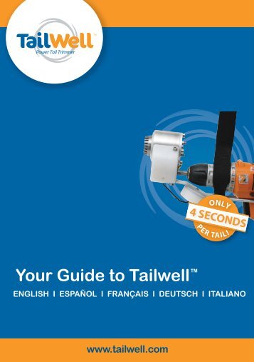 Tailwell Professional Booklet Eng,Span,Fren,Germ,Ital.indd