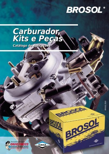 Carburador, Kits e Peças Brosol - Opala.com