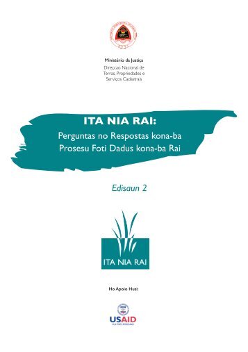 Perguntas no Respostas kona-ba - Ita Nia Rai