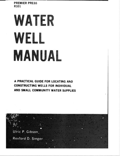 Water Well Manual (USAID).pdf - The Water, Sanitation and Hygiene