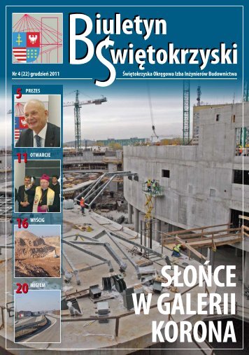 grudzień 2011 Świętokrzyska Okręgowa Izba Inżynierów Budownictwa