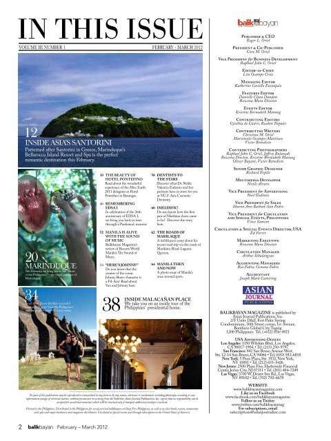 Te - Balikbayan Magazine