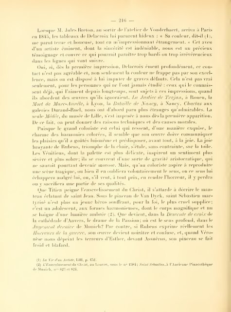 La peinture romantique, essai sur l'évolution de la peinture française ...