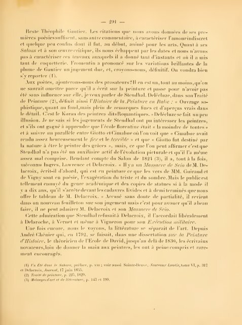 La peinture romantique, essai sur l'évolution de la peinture française ...