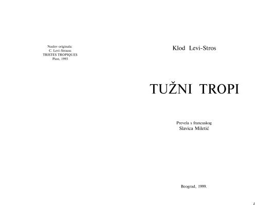 Klod Levi-Stros - Tuzni tropi.pdf