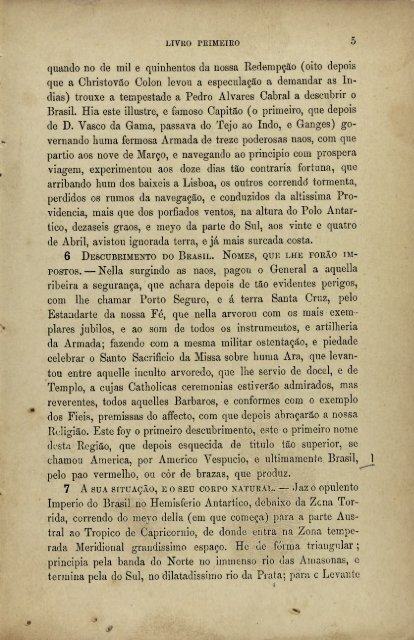 historia da america portugueza