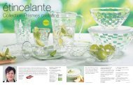 Collection Prismes cristallins - Tupperware