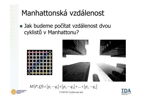 Vytěžování dat – přednáška 7