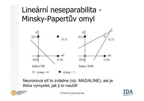 Vytěžování dat – přednáška 9