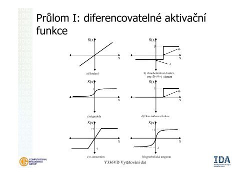 Vytěžování dat – přednáška 9