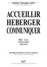 Accueillir Héberger Communiquer - seconde - PROF - Editions BPI