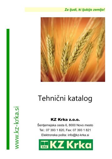 katalog TEHNIČNI ZADNJA VERZIJA - KZ Krka zoo