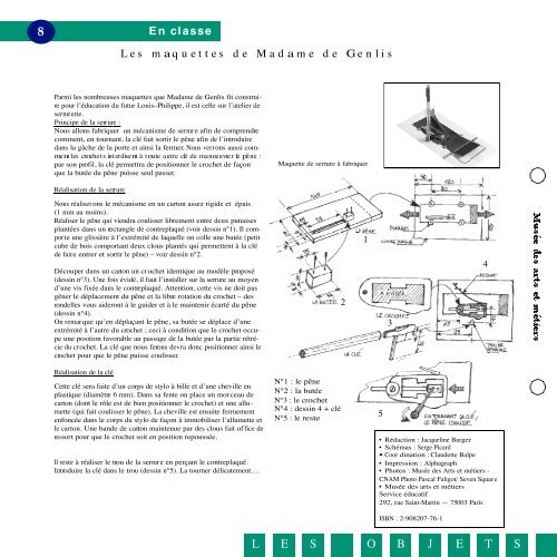 MAQUETTE CNAM- GENLIS.pdf - Musée des arts et métiers