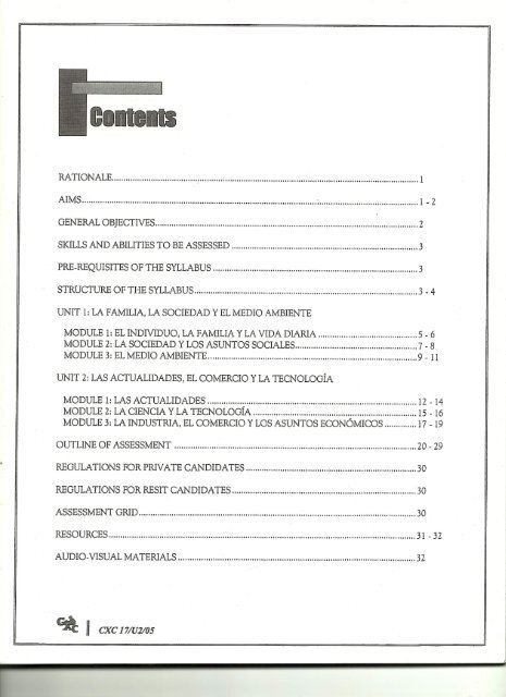 CAPE Spanish Syllabus.pdf - St. Francois Girls' College