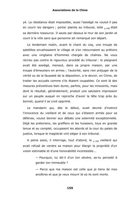 Associations de la Chine, Lettres du P. Leboucq ... - Chine ancienne