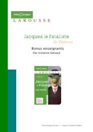 Bonus enseignant - Les Petits Classiques Larousse