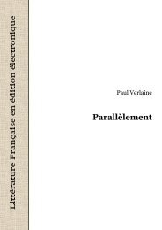 Parallèlement - Poètes vos PDF