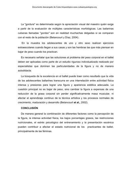 Estado nutricional, hábitos alimentarios y estilo de vida - Cuba ...