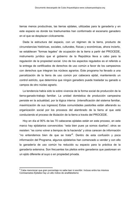 La ganadería trashumantes del desierto potosino - Cuba Arqueológica