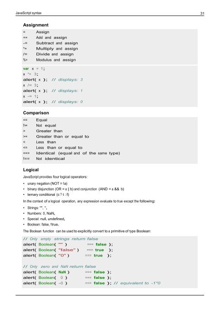 Essentials of Javascript - Cultural View