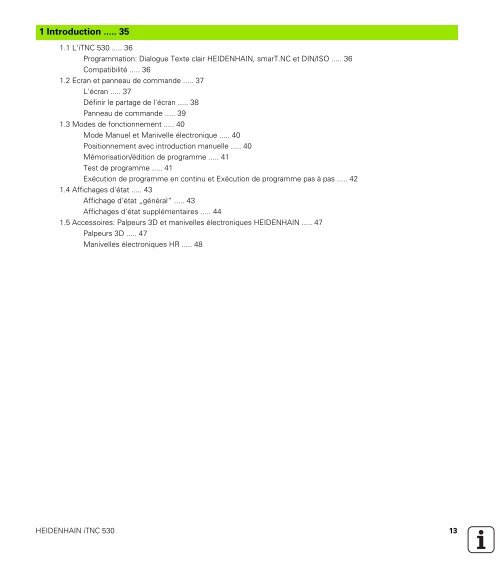 5.2 Données d'outils - heidenhain