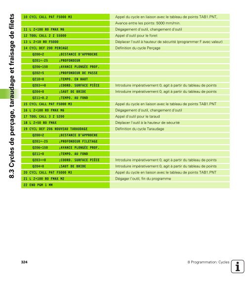 5.2 Données d'outils - heidenhain