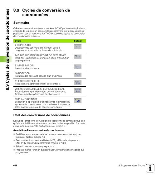 5.2 Données d'outils - heidenhain